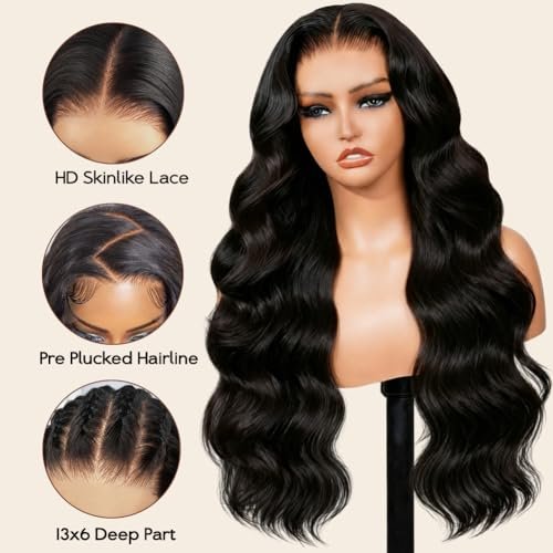 CUTE BEIN 250 Density 13x6 Lace Front Wigs
